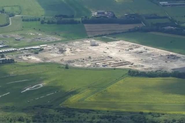The former gas terminal at Theddlethorpe has been identified as a possible site for an underground facility for the storage of nuclear waste. (PHOTO BY: Simon Tomson)