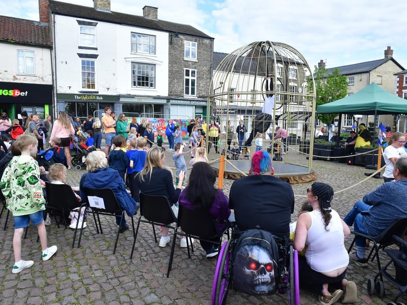 The event took place in the Market Place on Friday, June 5.