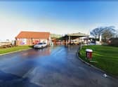 Ulceby Cross filling station.