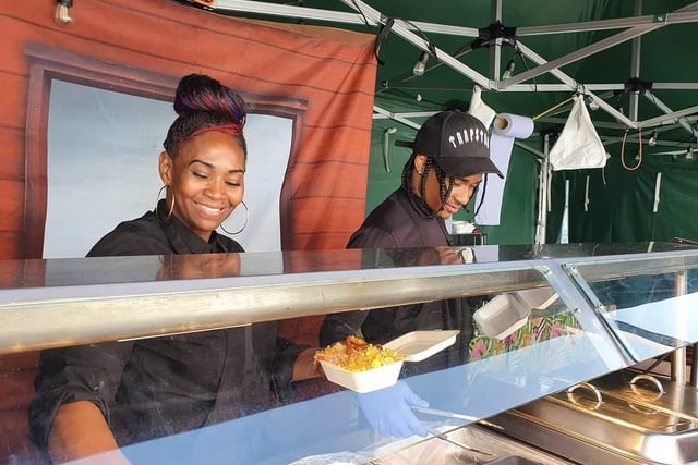 Mablethorpe Continental Market street food festival.