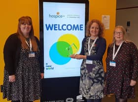 Ashleigh Robinson, community care nurse specialist, Kerry Bareham, nurse consultant and Carole Edwards, hospital lead at Lincolnshire County Council
