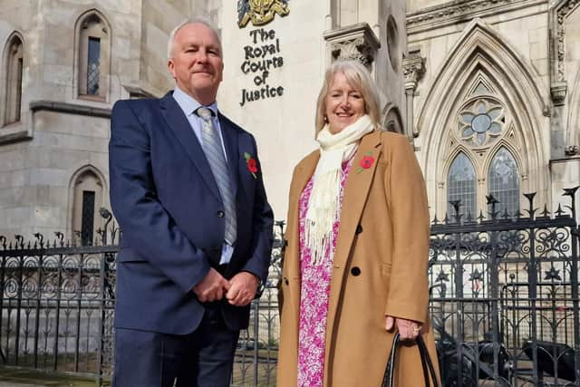 Coun Trevor Young, leader of West Lindsey District Council, and Coun Lesley Rollings, deputy leader