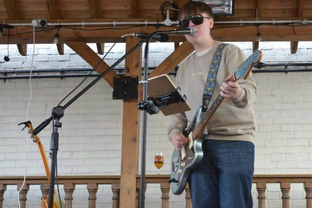 Henry Atherton has played gigs across Lincolnshire and around the UK over the past year.