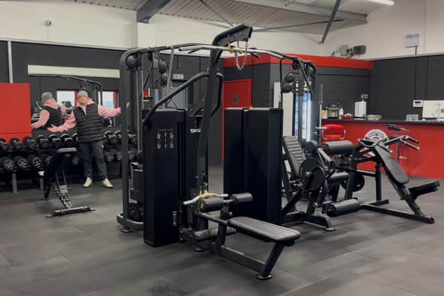 Carl (Taz) Smith excited to welcome people to check out the new community gym in Wainfleet.