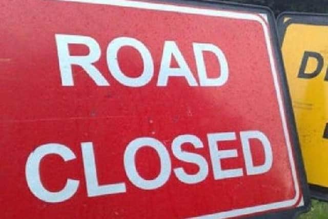 The road will be closed from October 30 to November 24. Image: Dianne Tuckett