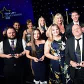 The LPFT awards winners on stage at last year's ceremony in 2023.