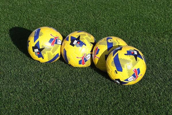 BURTON-UPON-TRENT, ENGLAND - DECEMBER 26:  Balls are seen during the pre match warm up prior to the Sky Bet League One match between Burton Albion and Northampton Town at Pirelli Stadium on December 26, 2025 in Burton-upon-Trent, England. (Photo by Pete Norton/Getty Images) : Football fans have been having theri say on their matchday experiences at grounds around the National League