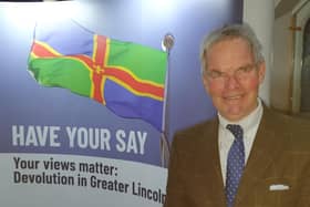 Lincolnshire County Council Leader Coun Martin Hill.