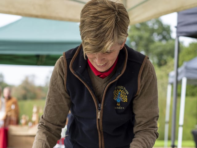 Sandra Scaman, owner of Galley Hill Farm Pick Your Own stall.