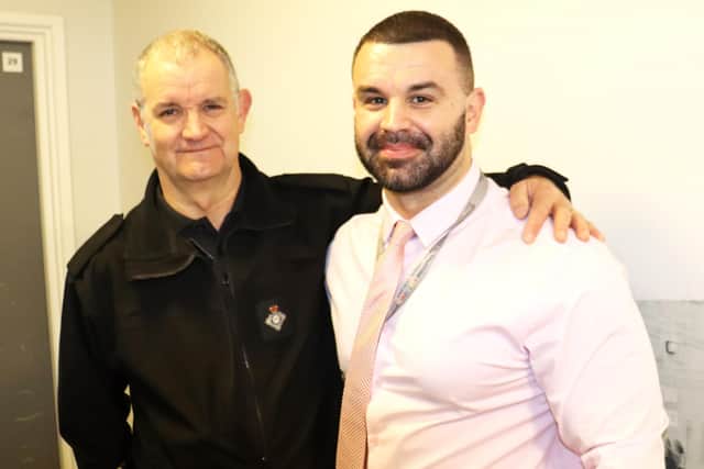 Stephen and Simon Wallace have more than 50 years’ combined service working in prisons.