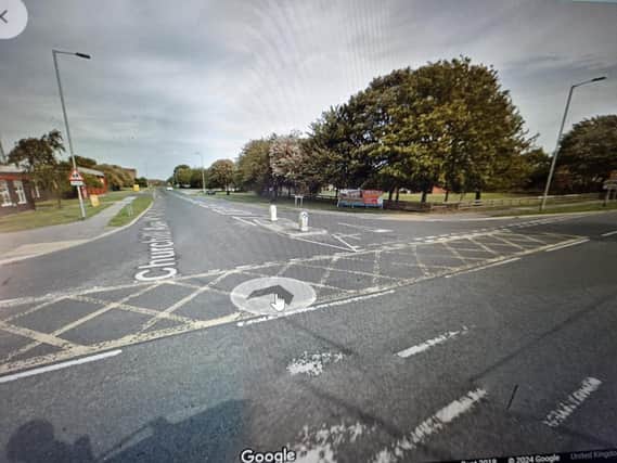 Works are to begin on two footpaths in Burgh Road and Churchill Avenue in Skegness. Google image.
