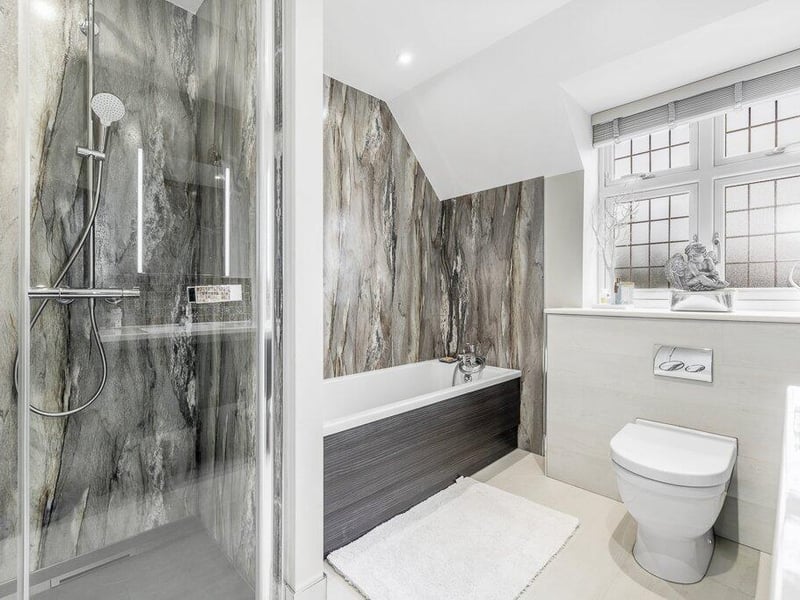 The family bathroom.