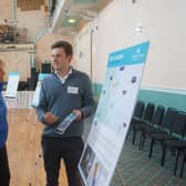 A public exhibition was held at Louth Town Hall where people were able to hear more about the Northfields plans.