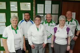 A40 with Sue Hoyles, Nick Whitmore, Jean Cammack, Arnold Bennett, Pauline Atkin and Andy Scotney