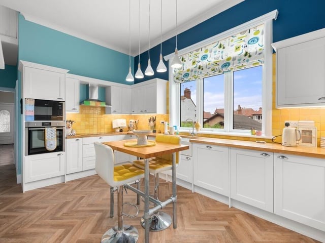 The breakfast kitchen.
