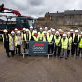 A special ground breaking ceremony marked the start of construction work on the £9m Savoy Cinema