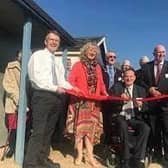 The opening of the coastal path at Chapel Point in February 2019.