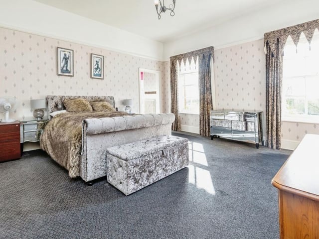 Another one of the seven bedrooms.