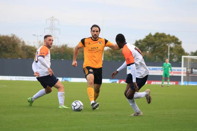 Tom Platt in action for Boston. Photo: Oliver Atkin