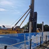 The Travelodge development site on South Parade, Skegness.