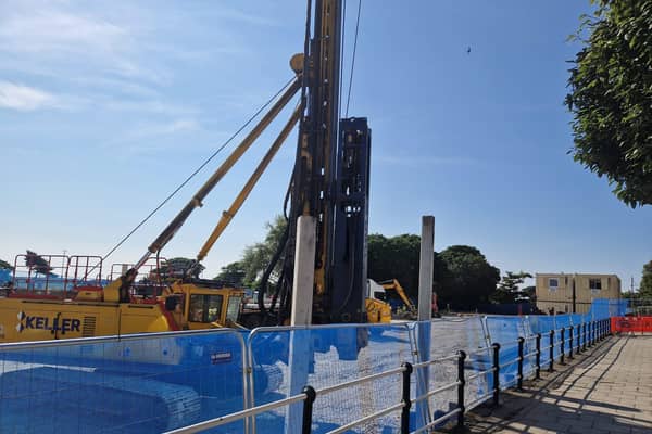 The Travelodge development site on South Parade, Skegness.