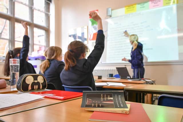 File photo dated 12/09/18 of students in a lesson at school. Around eight in 10 teachers at schools in England think their pupils are less ready for the world of work than before the Covid-19 pandemic, a new survey suggests. Issue date: Wednesday June 15, 2022.