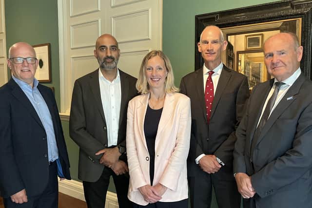 VBusinesses specialising in intelligence, surveillance, target acquisition, and reconnaissance gathered to promote Lincolnshire. (Photo by: Local Democracy Reporting Service)