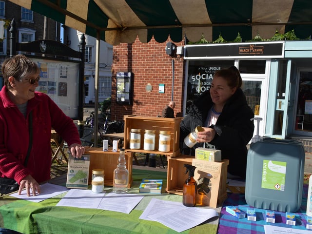 Eco mum Laura Thomas gave insights into cost effective and environmentally friendly household products.