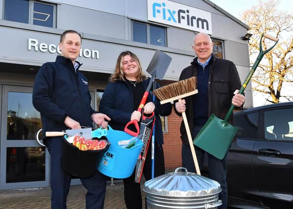 FixFirm has presented the Gelder Group with tools for its new SEND gardening project