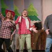 Sleaford Little Theatre in rehearsals for Santa Claus & the Great Christmas Caper.