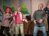 Sleaford Little Theatre in rehearsals for Santa Claus & the Great Christmas Caper.