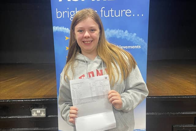 Isobelle Gibson achieved grades 6-9 across the board.