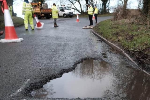 The money will be used to fix potholes, repair pavements, resurface and improve the roads