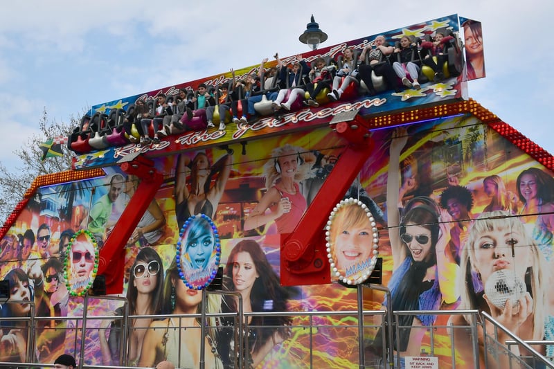 One of the many rides at May Fair.