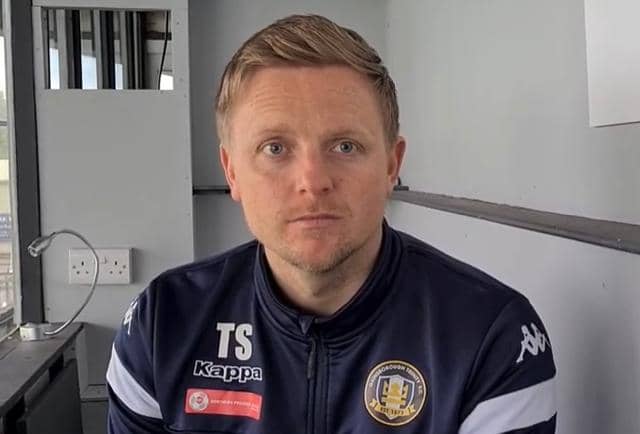 Gainsborough Trinity boss Tom Shaw.