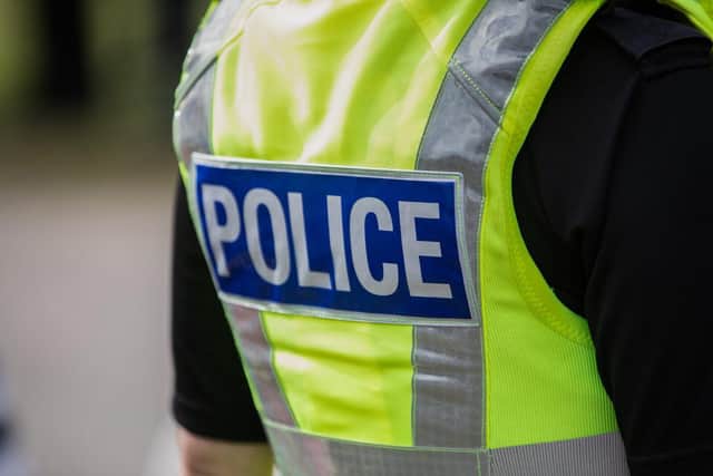Police security - on patrol keeping the public safe.
