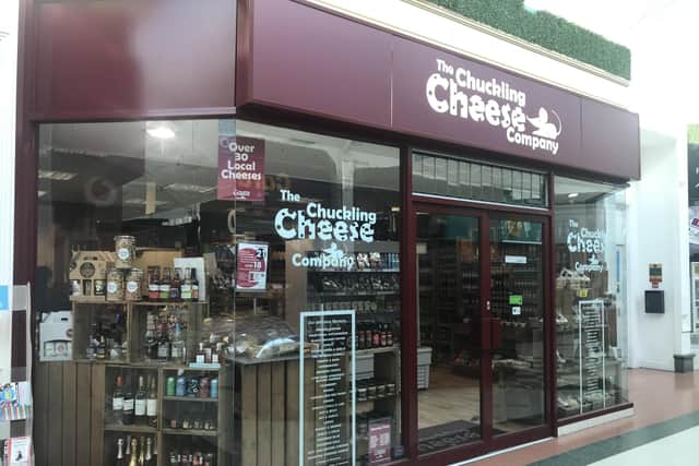 The new Chuckling Cheese range at the Skegness store in the Hildreds Centre.