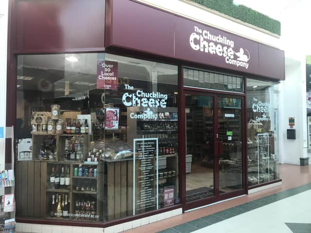 The new Chuckling Cheese range at the Skegness store in the Hildreds Centre.