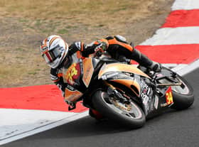 Aaron Silvester in action at Brands Hatch last weekend. Photo: MotoAero Photography