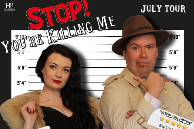STOP!... You’re Killing Me! is coming to Sleaford Playhouse. Photo: Hambledon Productions