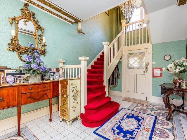 The hallway.