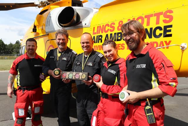 The Mouse House Cheese Co and Lincs & Notts Air Ambulance (LNAA) are celebrating a unique partnership.