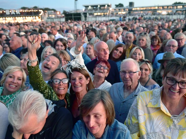 10,000 people packed the venue. Photo: David Dawson