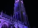 Louth Rotary light up the town purple.