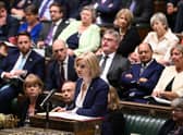 Prime Minister Liz Truss speaks at her first Prime Minister's Questions in the House of Commons, London. Photo credit UK Parliament/Jessica Taylor /PA Wire