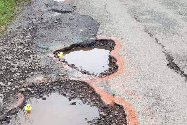 An extra £5 million is to be spent on the county's roads