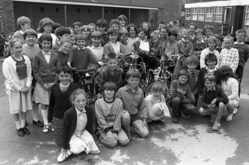 A group of about 50 pupils at Kirton Primary School passed their cycling proficiency tests 35 years ago. The pupils were delighted with the results, described as ‘very impressive’ by the local road safety officer.