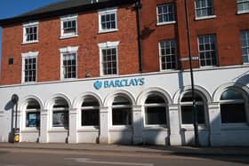 The Sleaford Barclays branch.