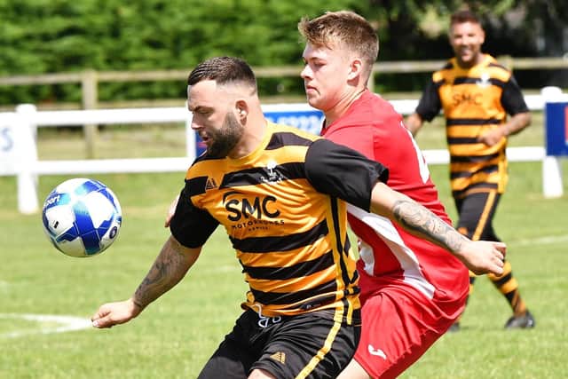 Action from Saturday's win over Collingham. Photo: Rob Savage.