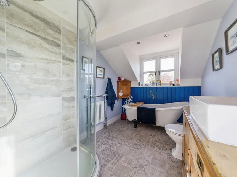 The family bathroom.